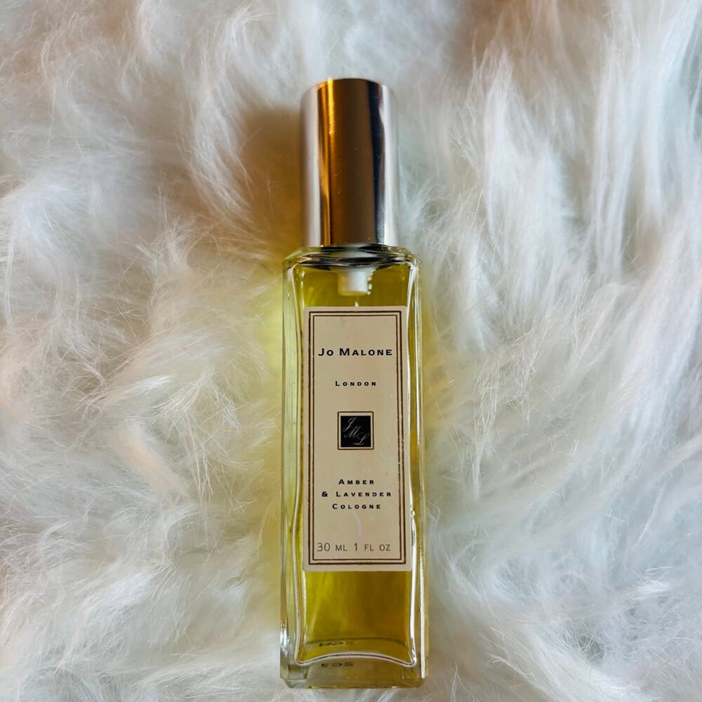 Genuine Jo Malone London Amber & Lavender Cologne Perfume 1 oz 30ml Spray Bottle